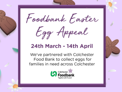 Colchester Food Bank Easter Egg Collection