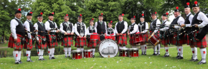 Colchester City Pipe Band Performance